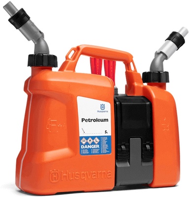 Bidon Combustible Combi Can Husqvarna Antiderrame 5 litros + 2,5 litros